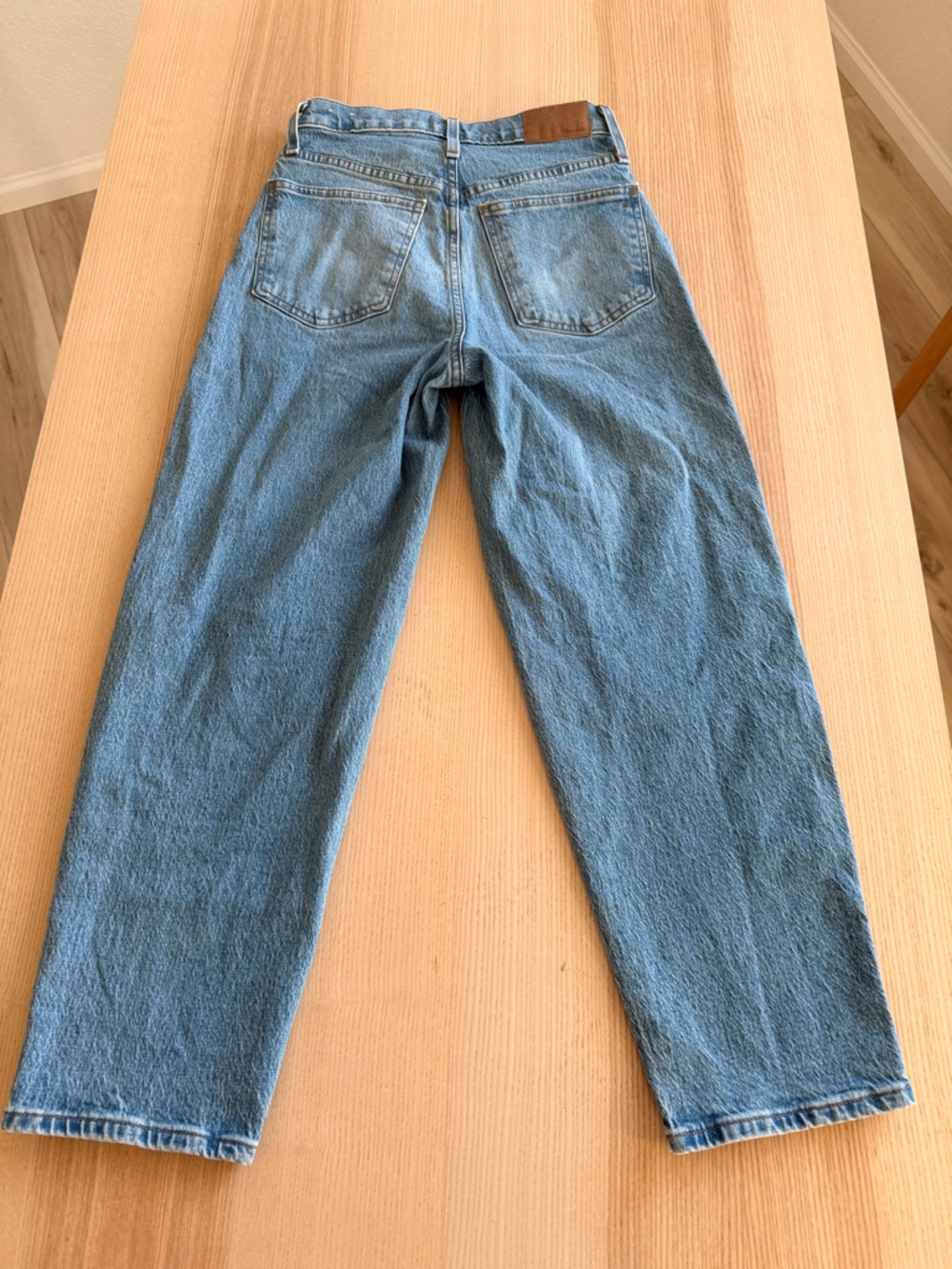 Madewell Light Blue Balloon Jeans - Relaxed Fit - Picture 5 of 8